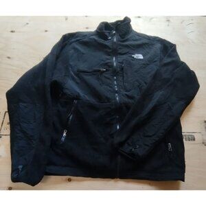 The North Face Denali Jacket Mens Large Black Fleece Coat Vintage Made in Mexico